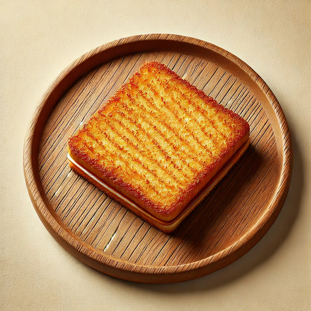 Croq'raclette poivron