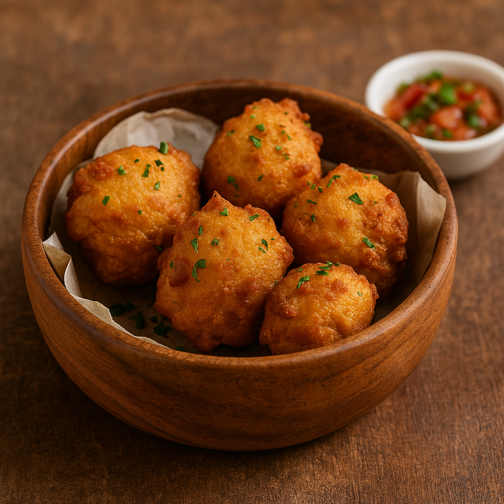 Accras poisson maison x6