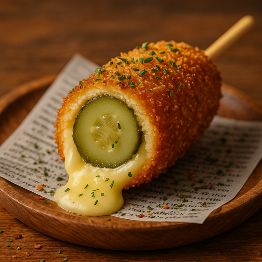 Corn Cornichon Fromage